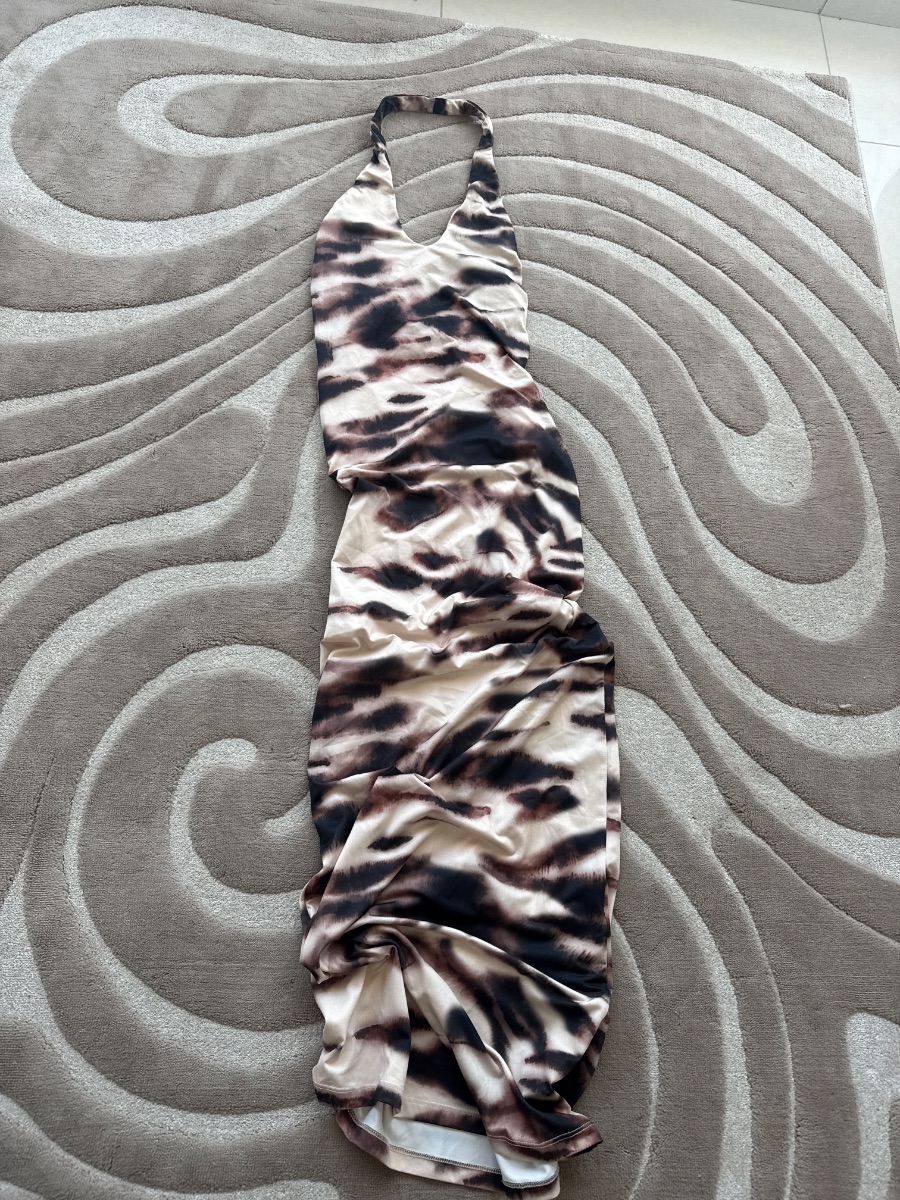 Bershka Halter neck dress