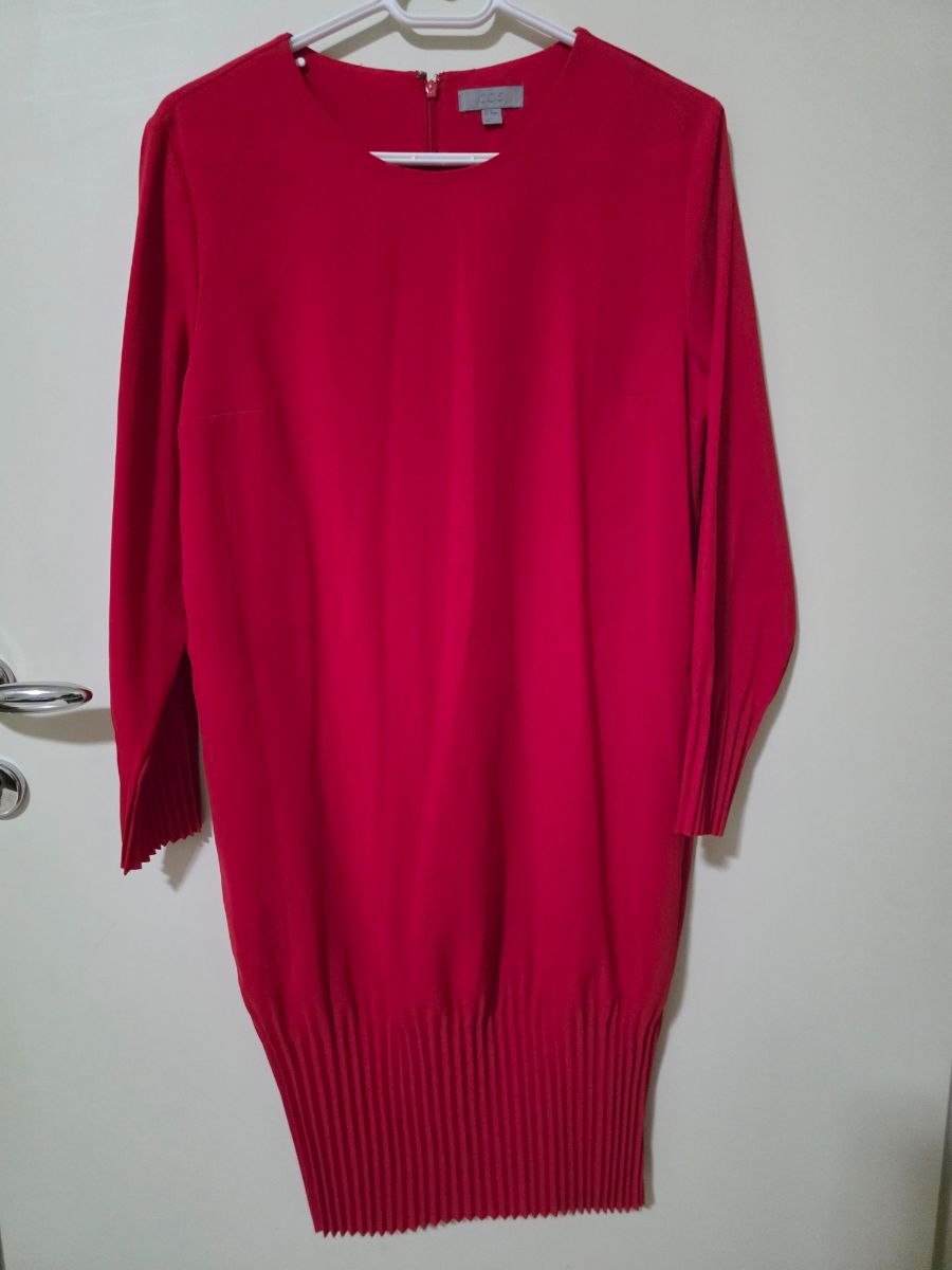 COS Bright Red Dress