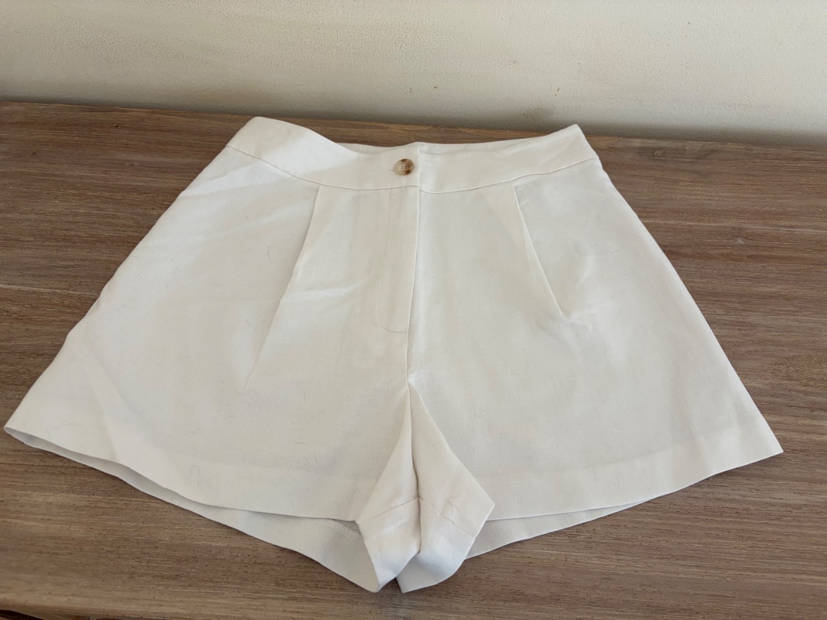 River Island Lightweight linen shorts