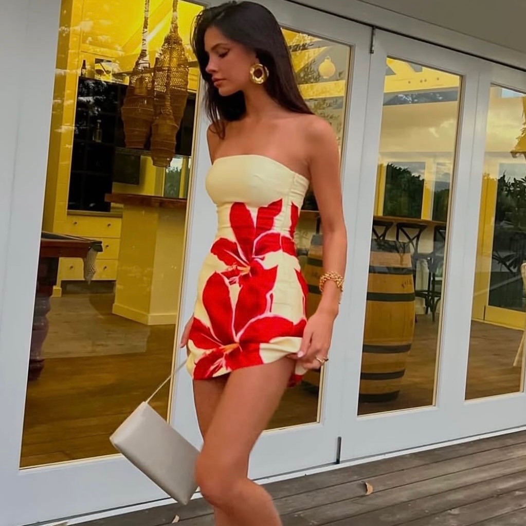 Yellow RUNAWAY the label dress