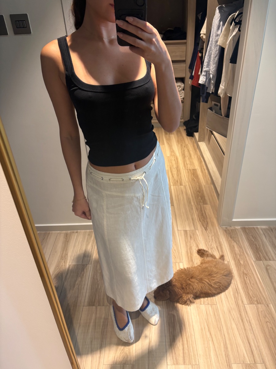 Max Mara Weekend Linen Skirt