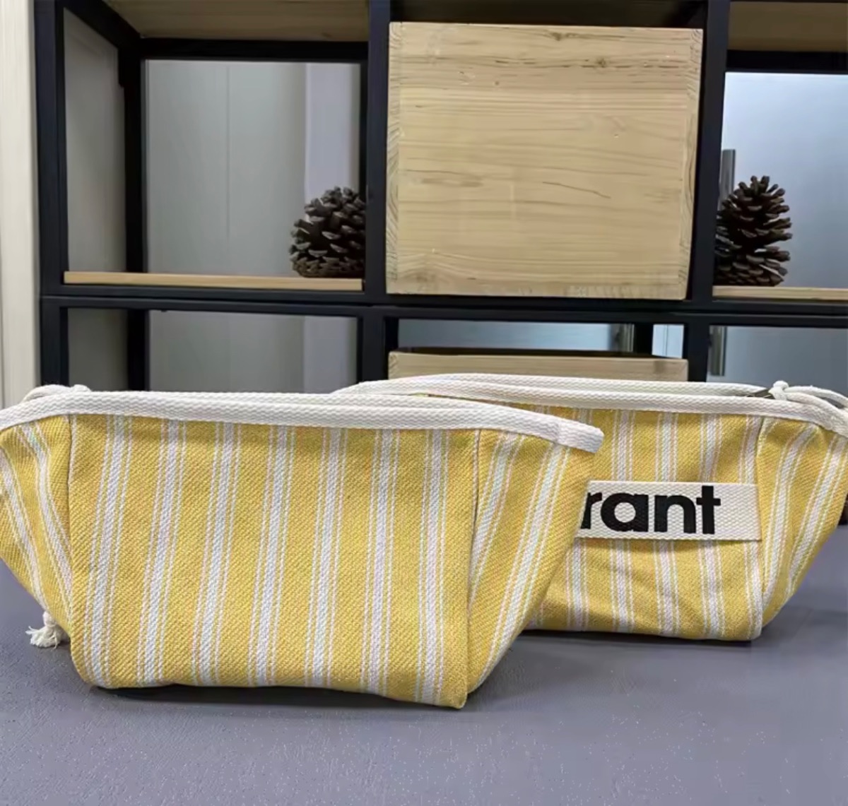 Marant Fabric Clutch Zipper Bag - New