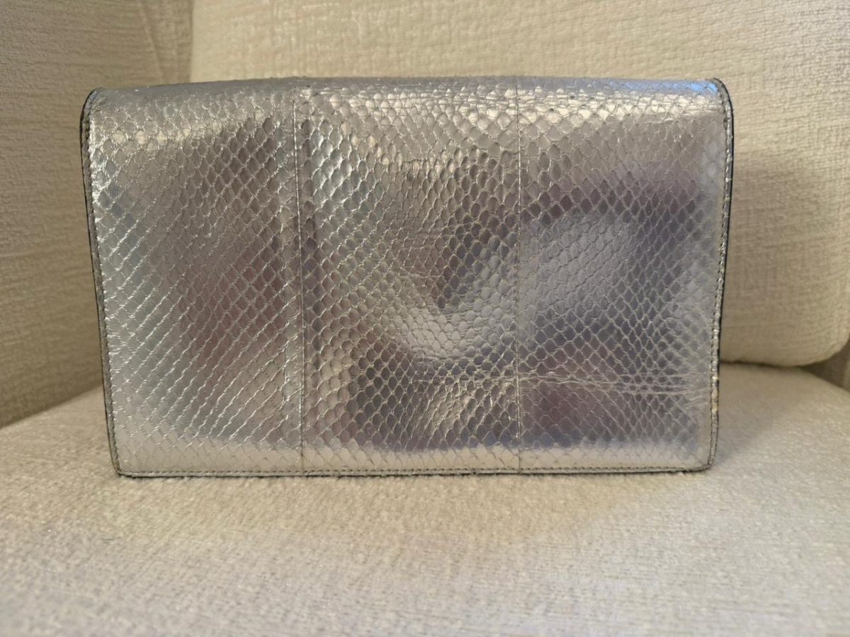 Versace Medusa metallic python photo 2