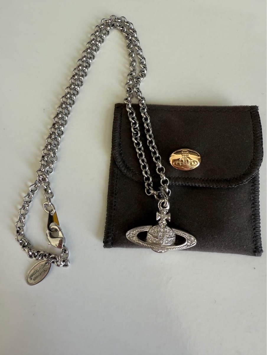 Vivienne Westwood silver necklace