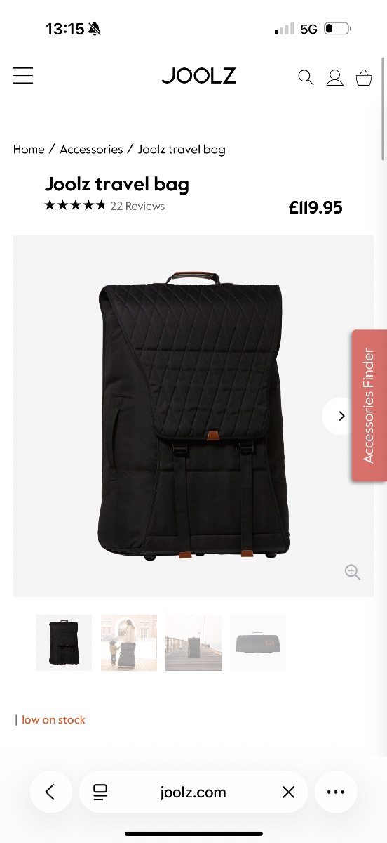 Joolz pram travel bag photo 2