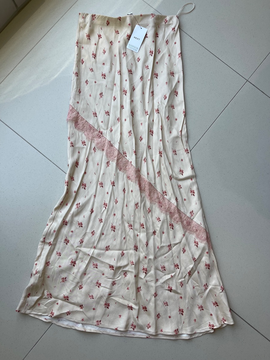 Next Maxi Floral Slip Skirt photo 2