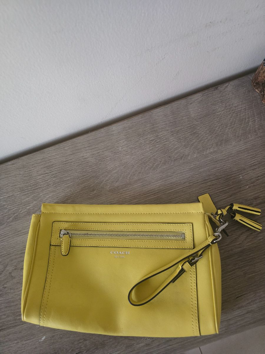Coach Legacy Leather Clutch Wristlet photo 2