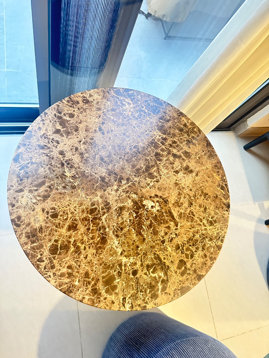 Coffee table marble top