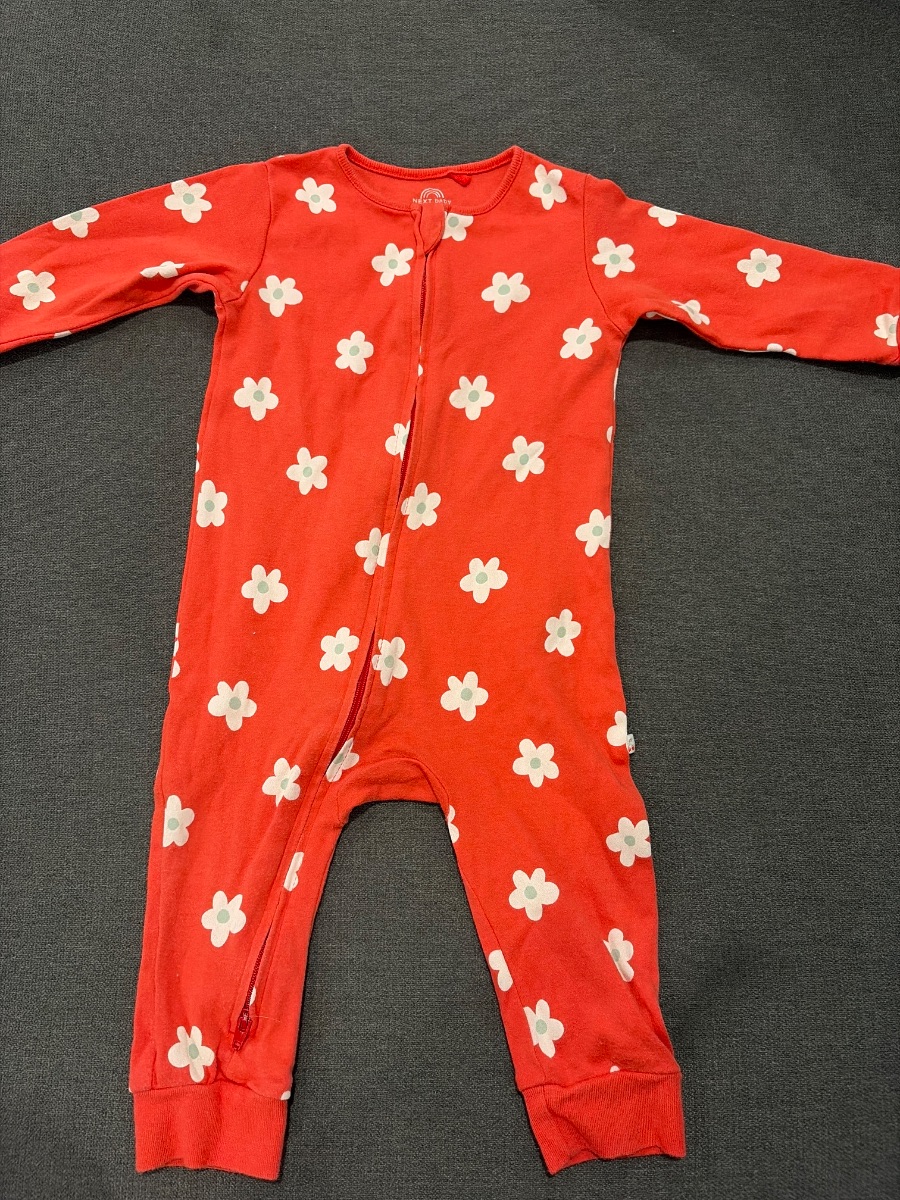 Next 3 Pack Footless Double-Zip Onesies photo 3