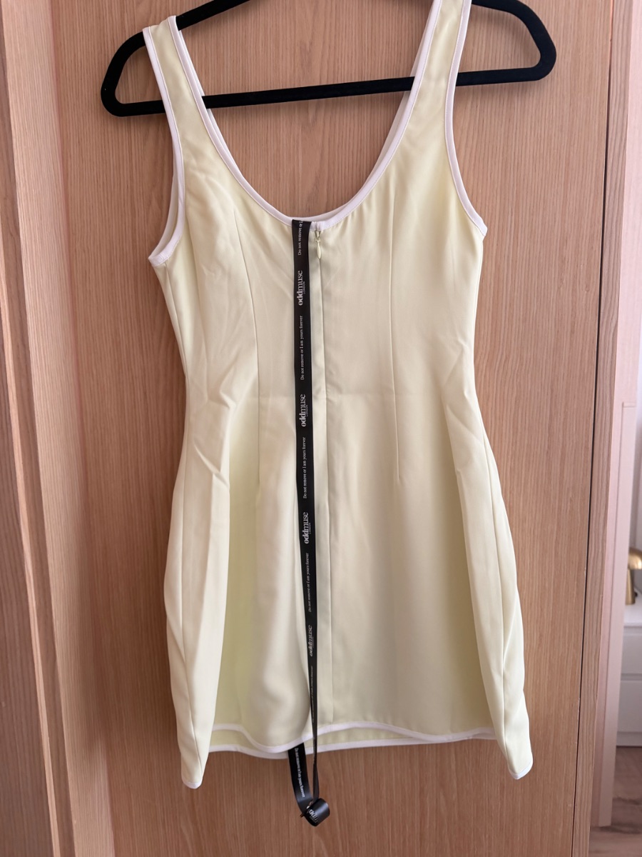 Odd Muse Tennis Dress in Lime photo 3