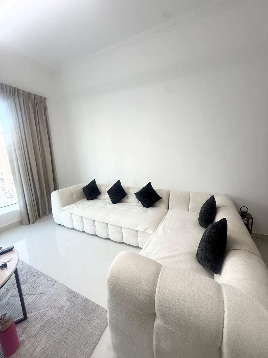 Handmade L shape bubble couch