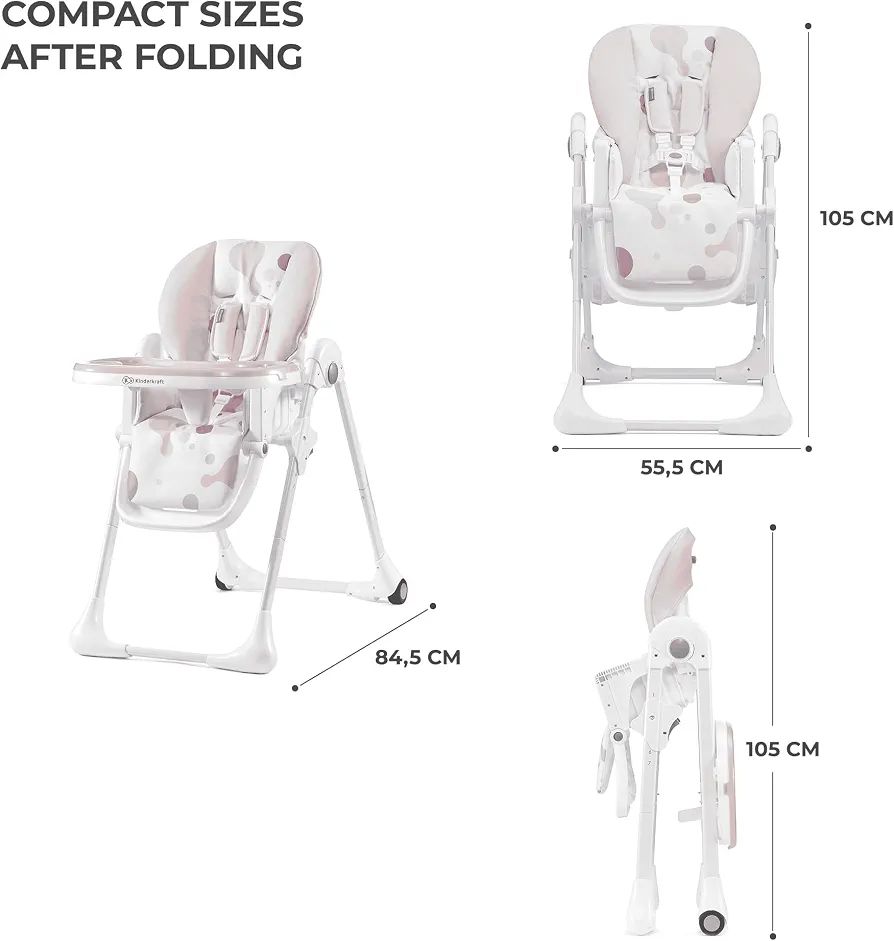 Kinderkraft High Chair for Baby photo 3
