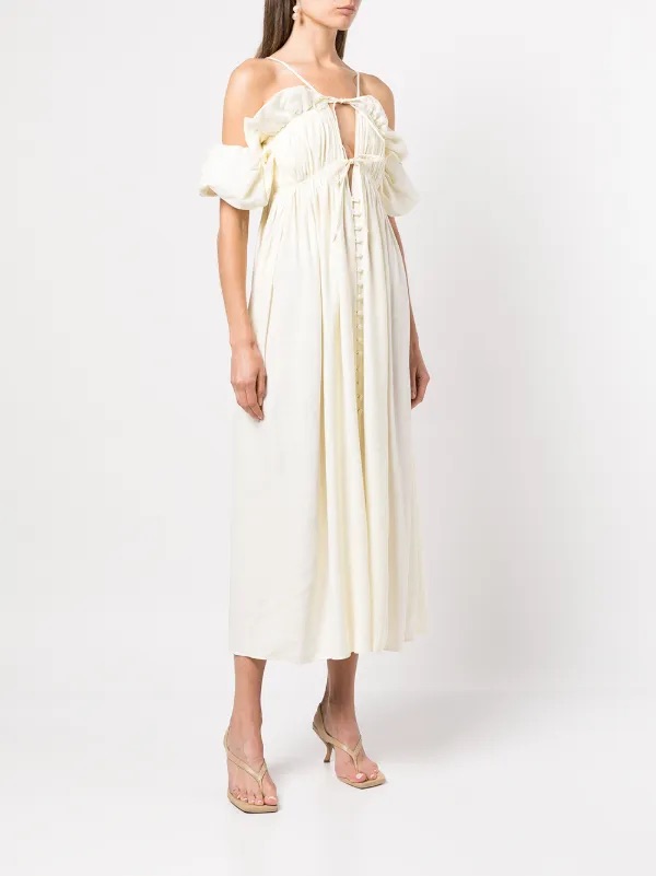 Cult Gaia Starla Linen Dress photo 3