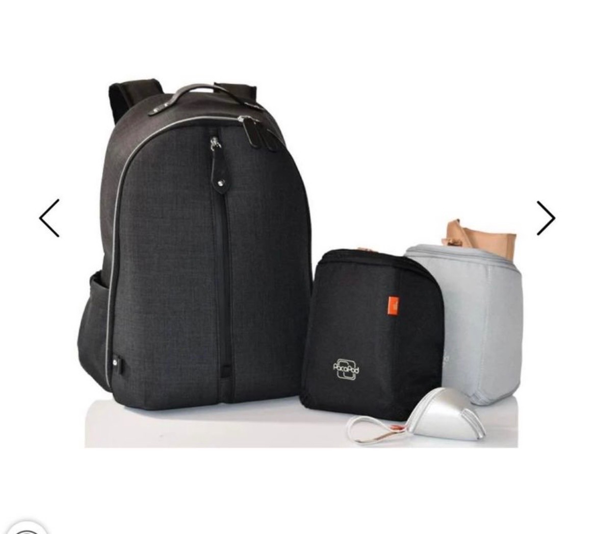 PacePod Picos Diaper Bag - carbon