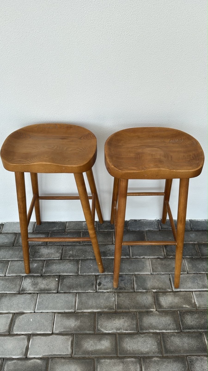 Zara Home Oak Bar Stools