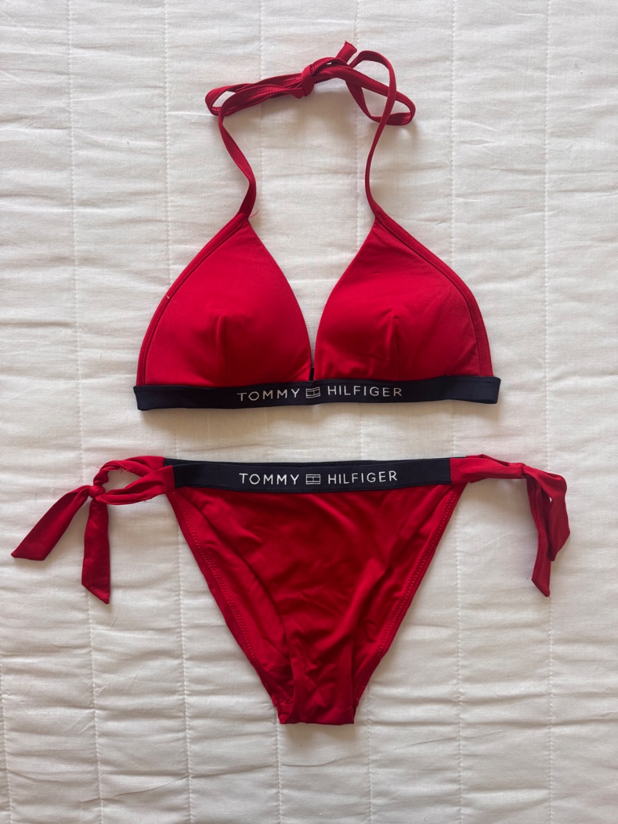 Tommy Hilfiger red bikini set