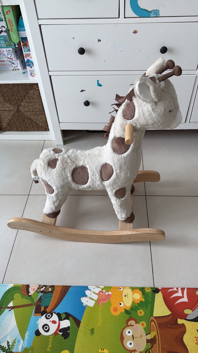 Pottery Barn Rocking Giraffe