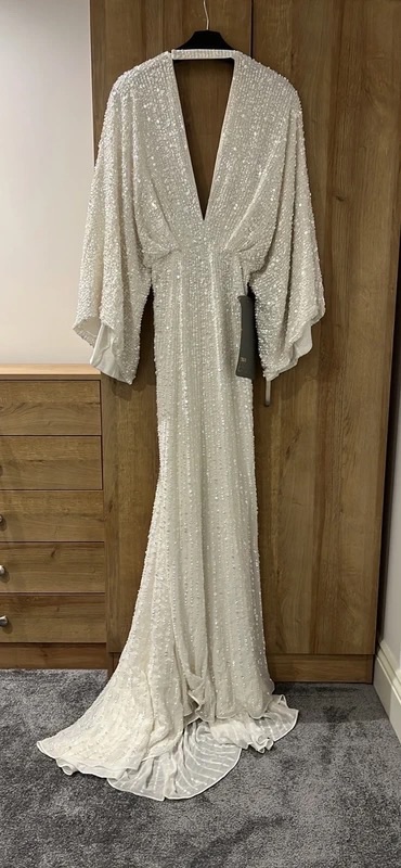Asos Luxe Bridal dress never worn with labels size small XS / UK 4-6·New with tags· Asos bridal