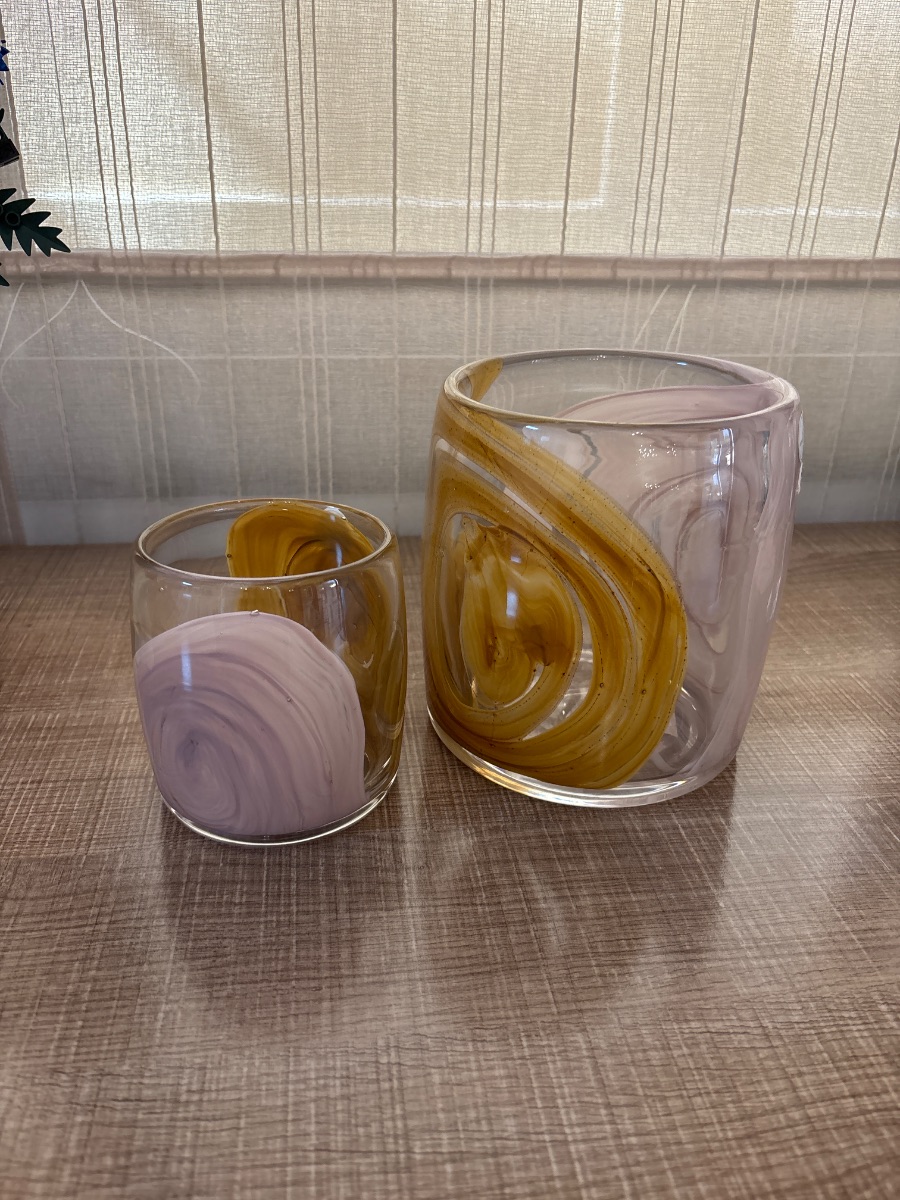 2 h&m home decor vases