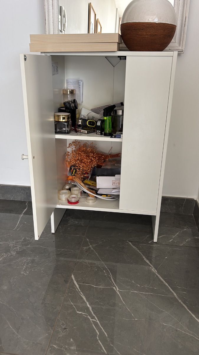 IKEA White cabinet with door photo 2