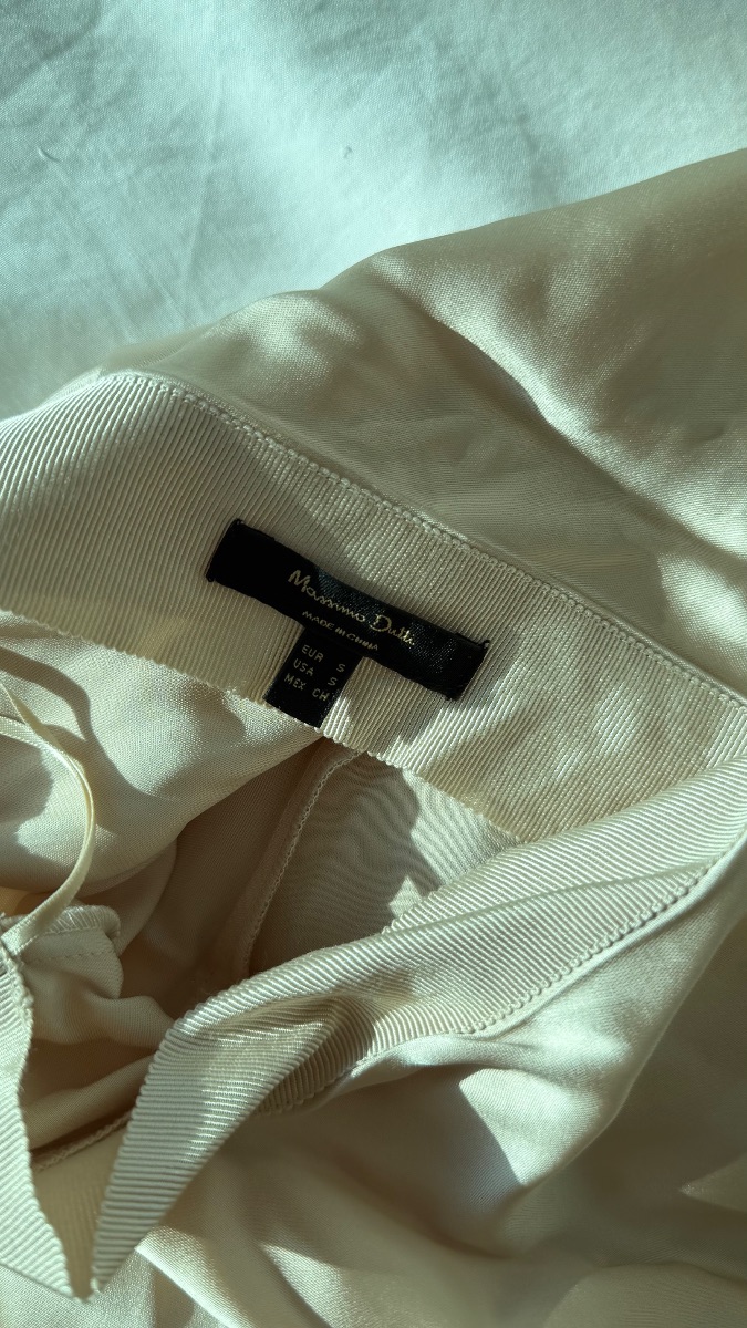 Satin skirt Massimo Dutti photo 2