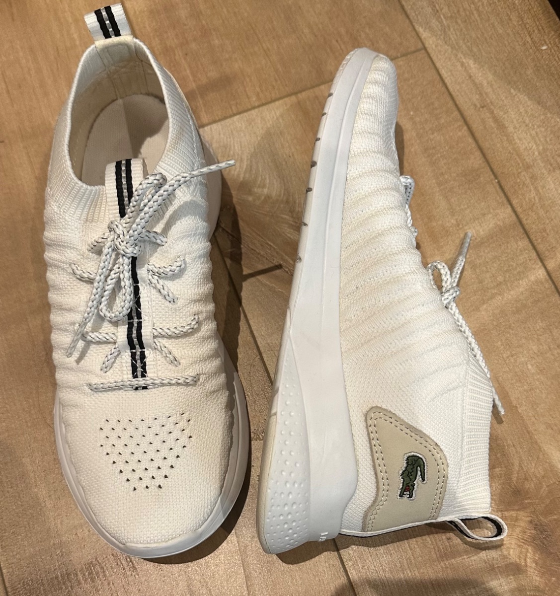 Lacoste Sport women’s sneakers – White photo 3