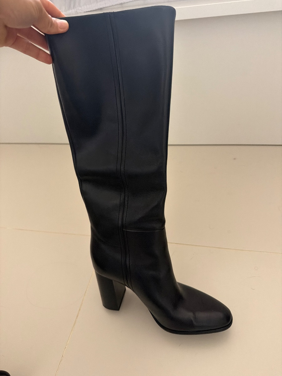 Leather Zara boots photo 3