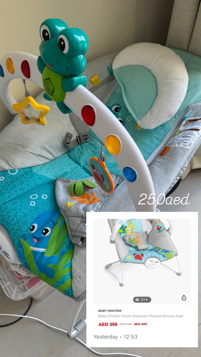 Baby Einstein bouncer