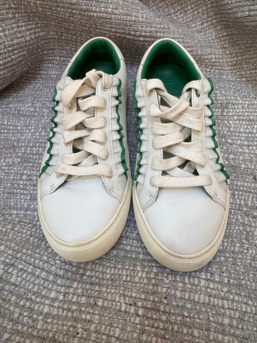 Tory Burch Sport Frill Lace-Up Sneakers photo 2
