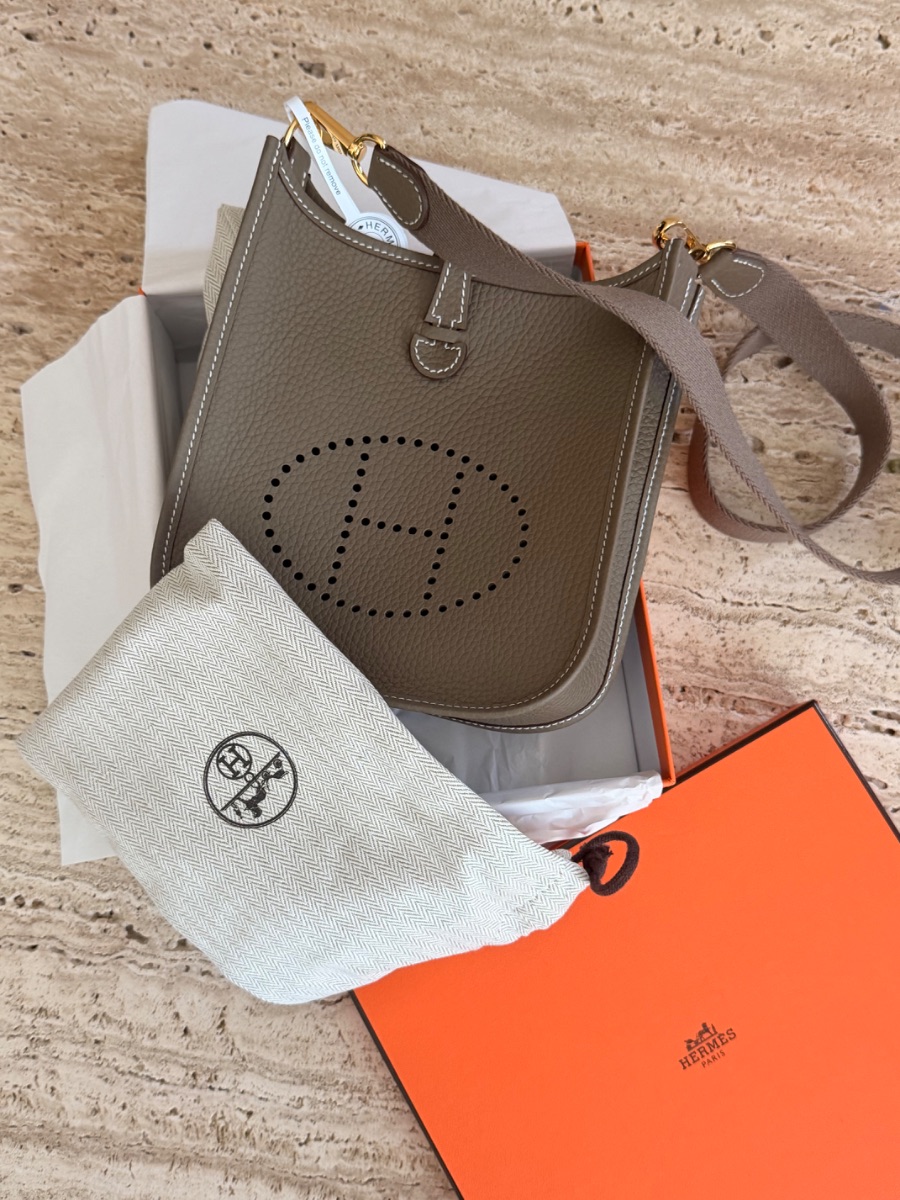 Hermes Mini Everlynn Etoupe
