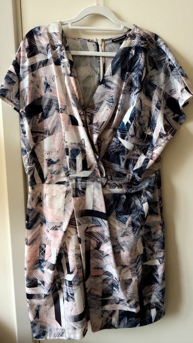 Warehouse Graphic Dress UK14