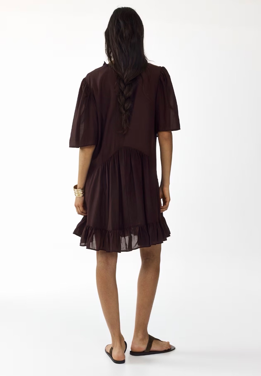 H&M VISCOSE-BLEND TUNIC DRESS - Sz XS - New photo 3