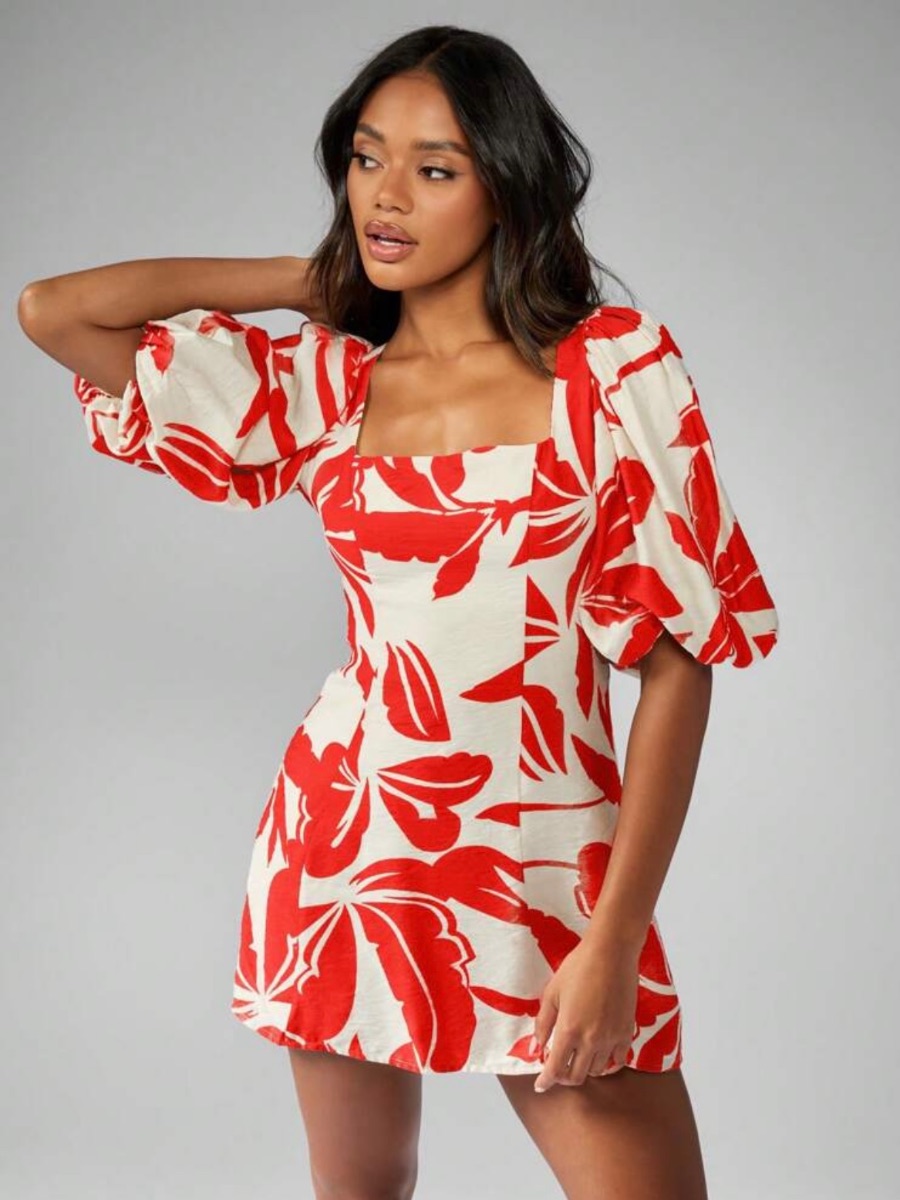 Shein Floral Mini Dress