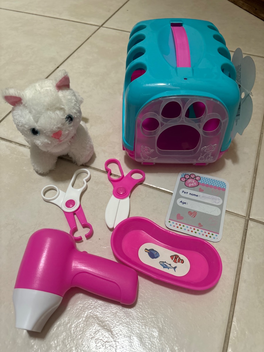 Girls cat grooming set photo 2