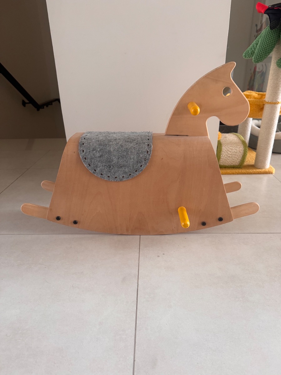 Mamotoyz Wooden Rocking Horse