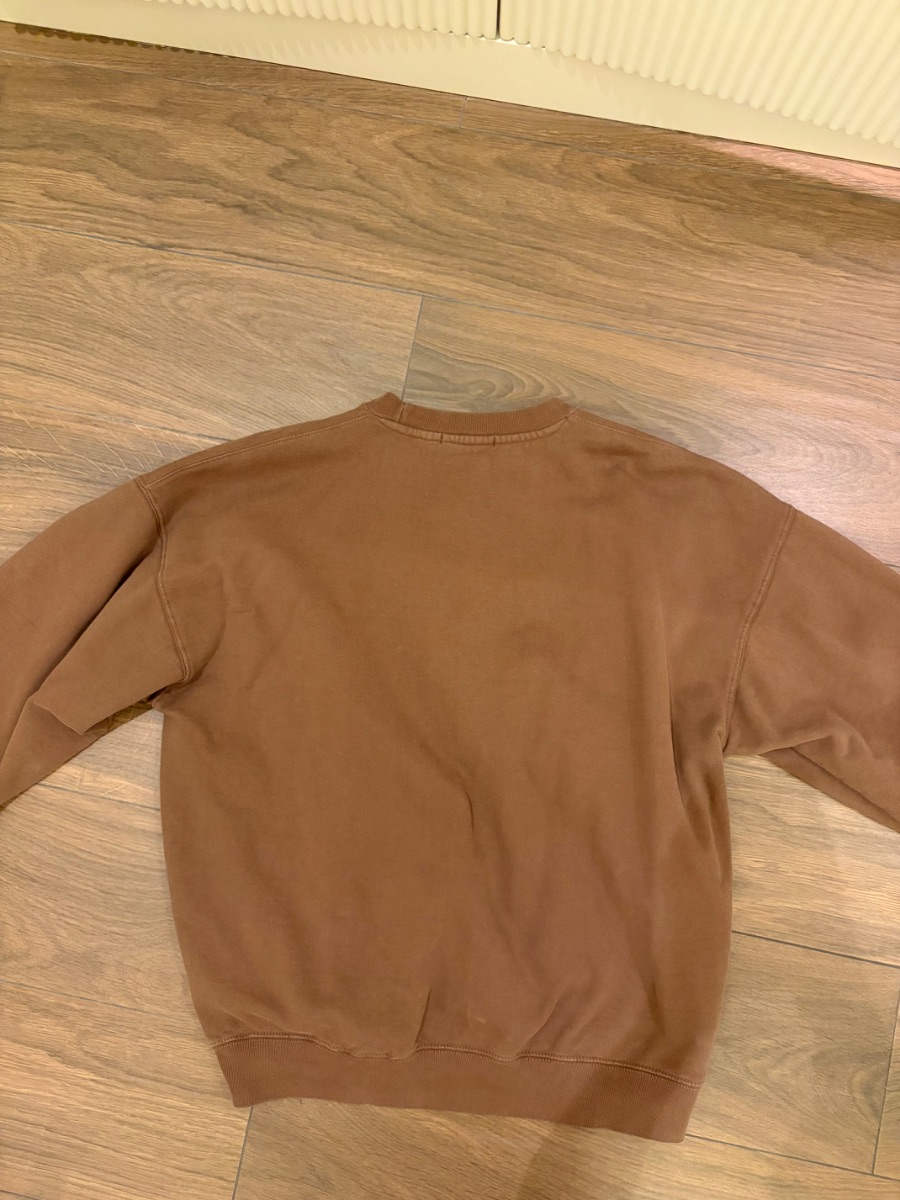 Brandy Melville oversized brown hoodie photo 2