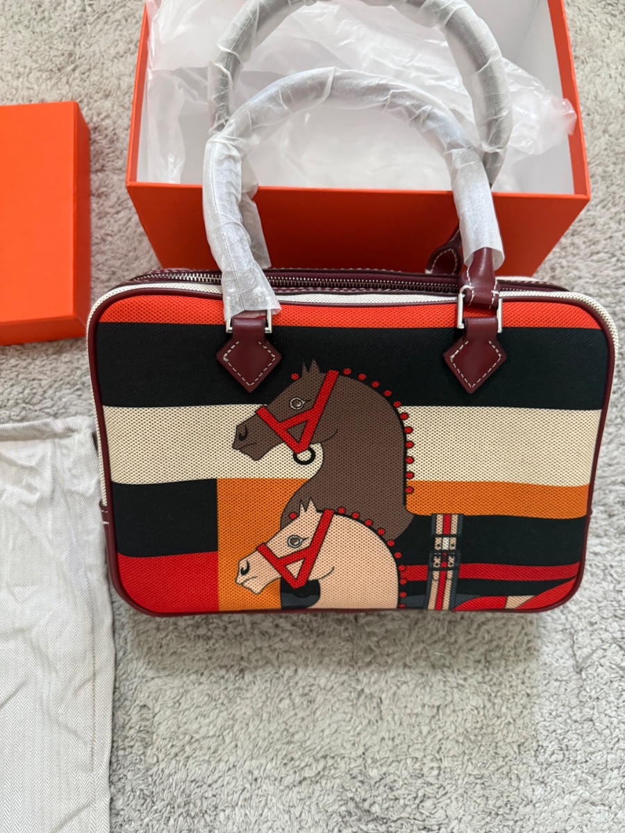 New handbag with box ( hermes inspired)