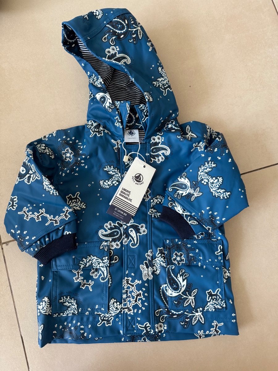 Petit Bateau rain coat