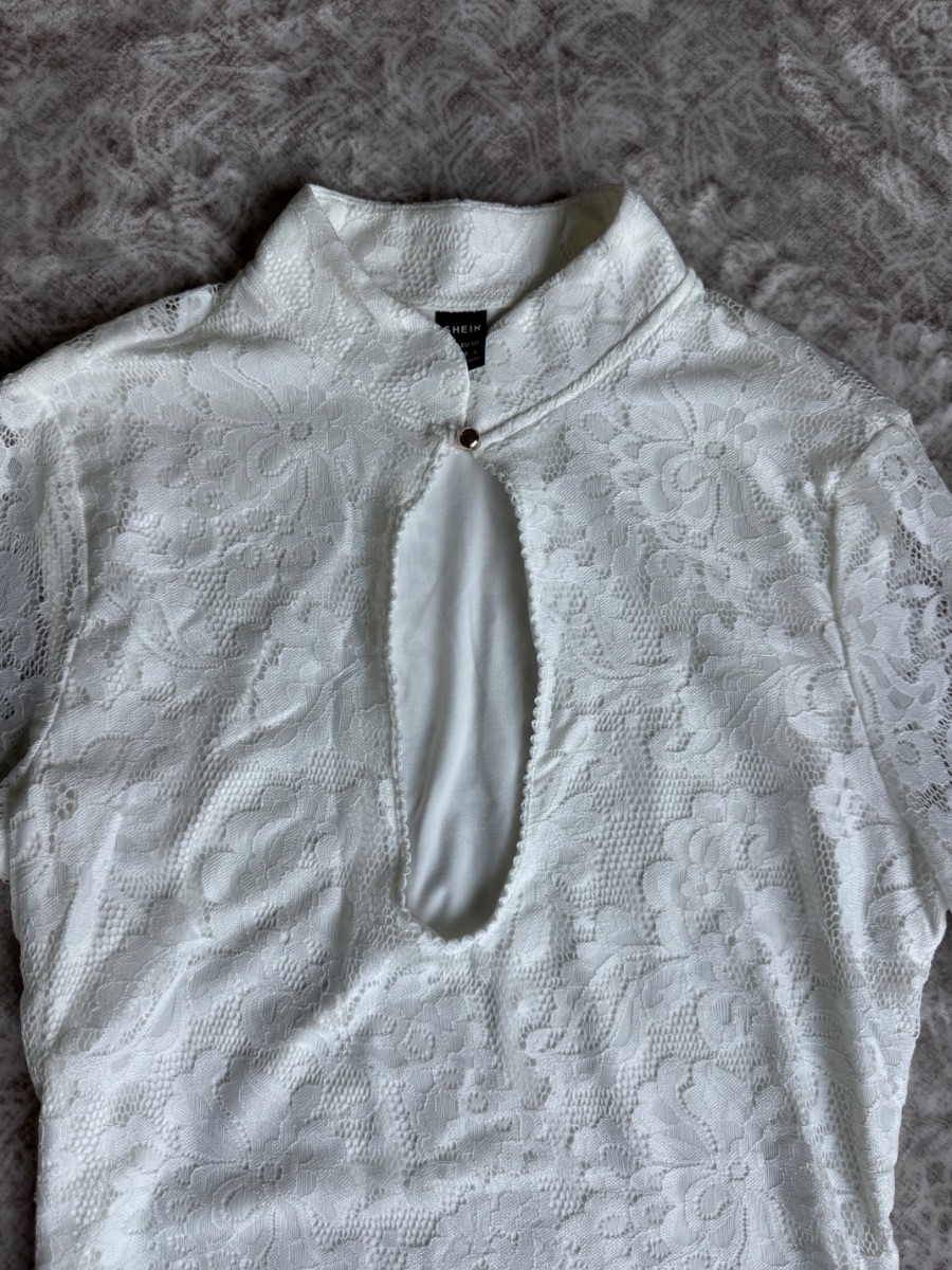 Shein white and black mini dress Medium photo 2