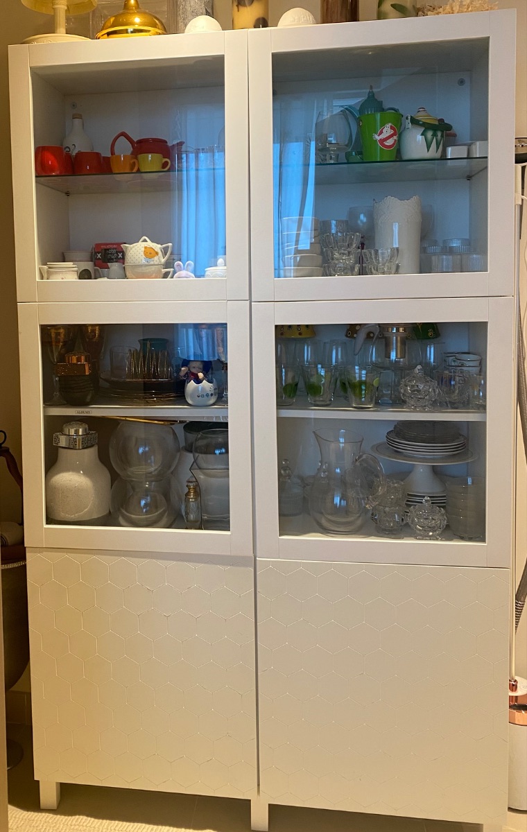 Modern Glass Display Cabinet price is negotiable