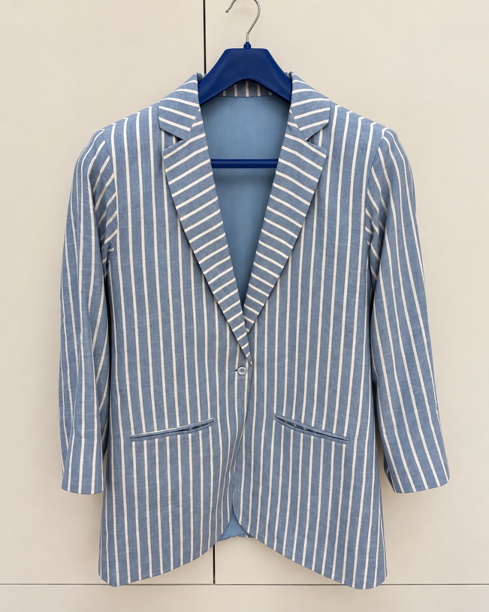 Custom made jacket linen