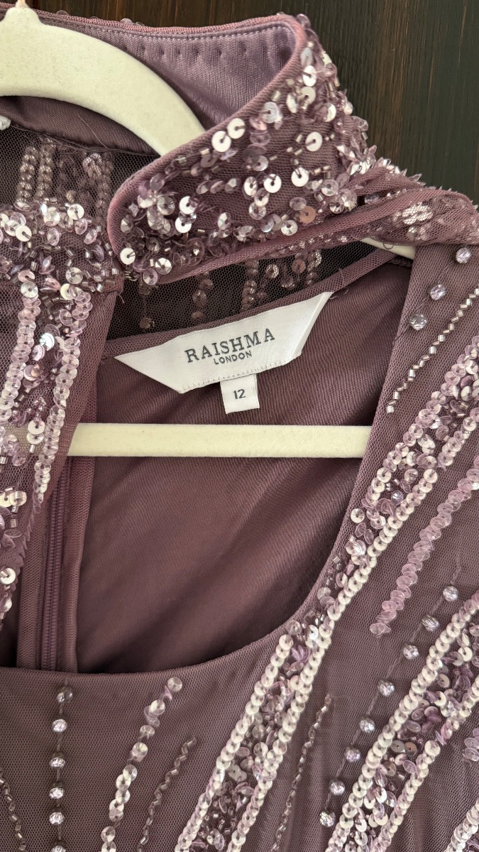 Rashima London Feather Fringe gown photo 3