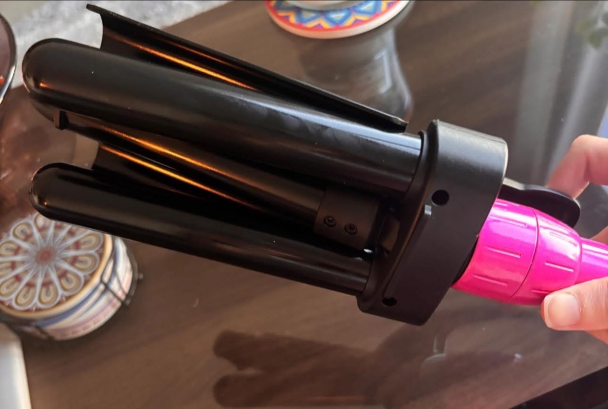 Mark Hill Pick n Mix Interchangeable Curling Wand Handle + Deep Mermaid Waver Barrel photo 3