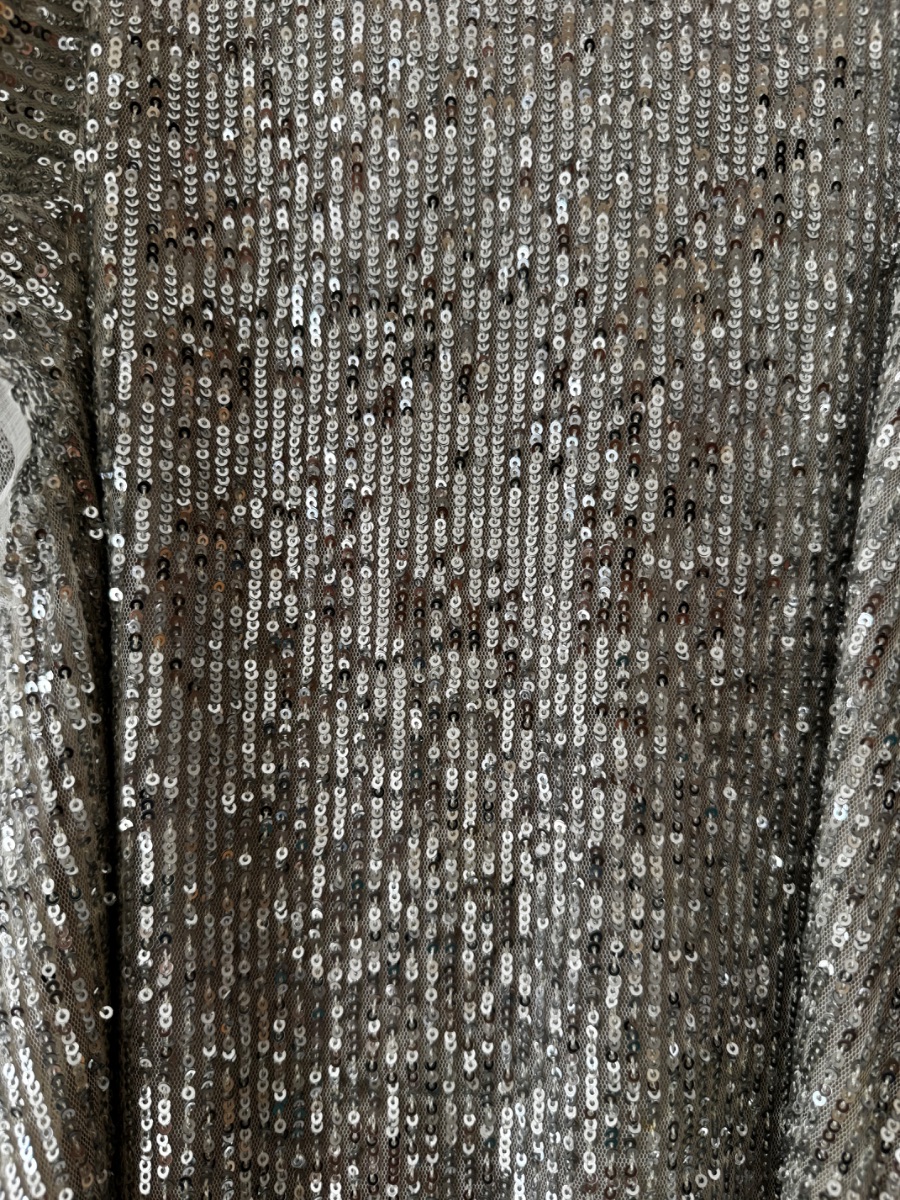 Next Silver Sequin Occasion Dress photo 3