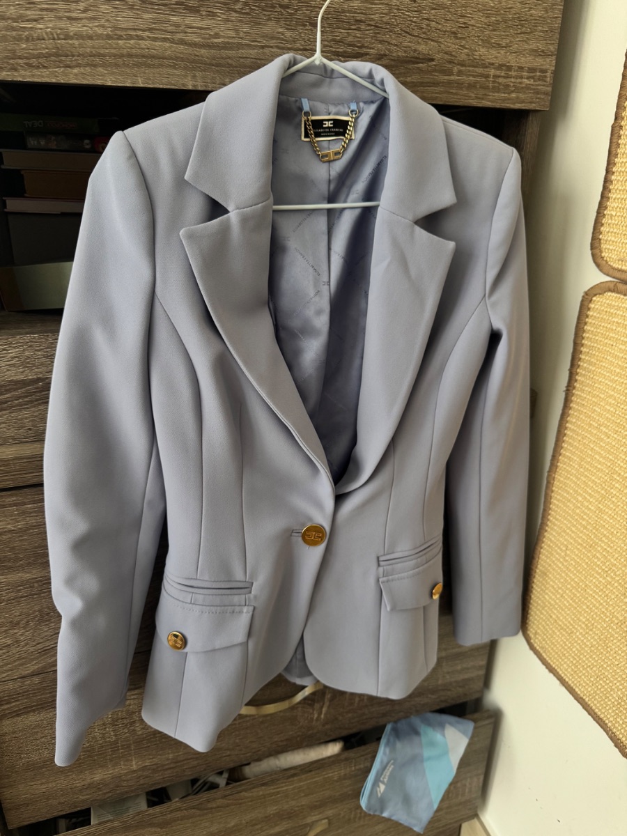 Elizabeth Franchi Blazer + skirt set photo 2