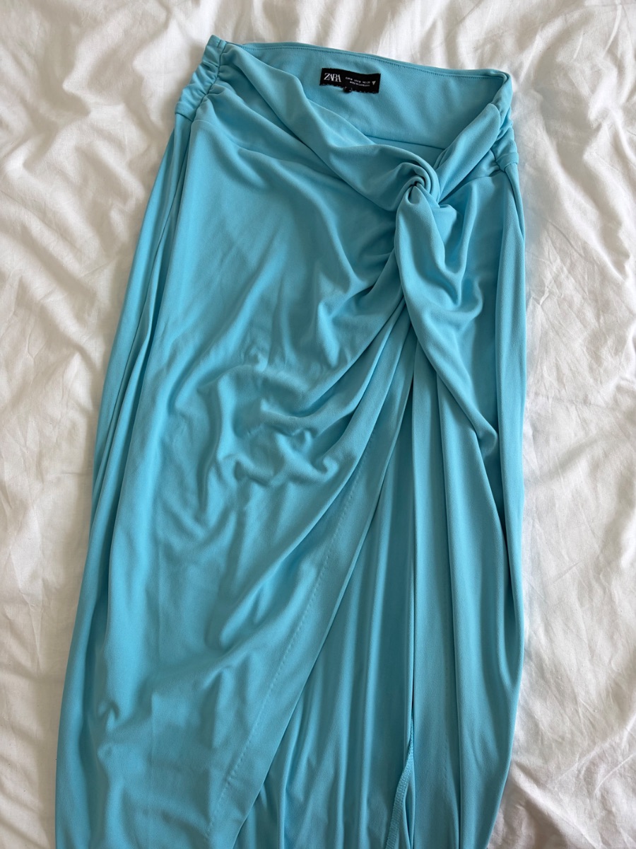 Zara blue co ord set photo 3
