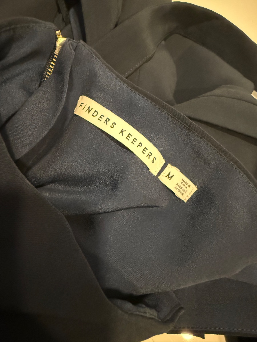 Finders Keepers Navy Blue Dress photo 3