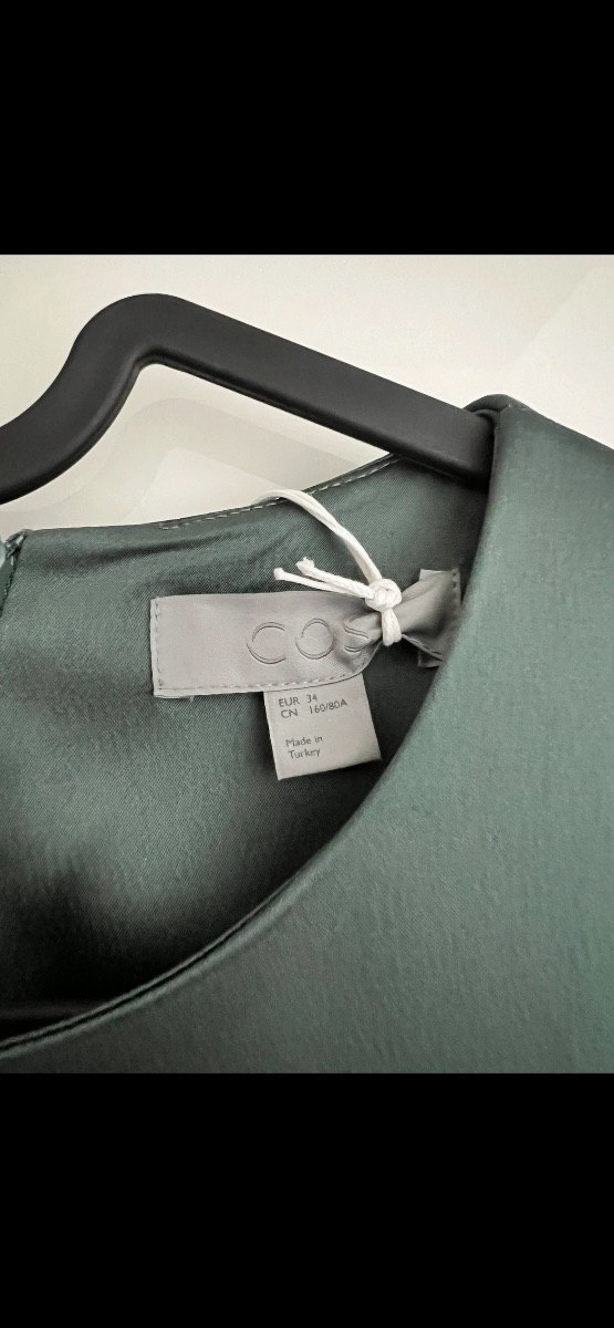 COS satin dress - UK 8 photo 3