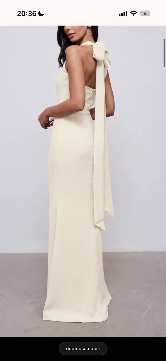 Odd muse halter maxi dress photo 3