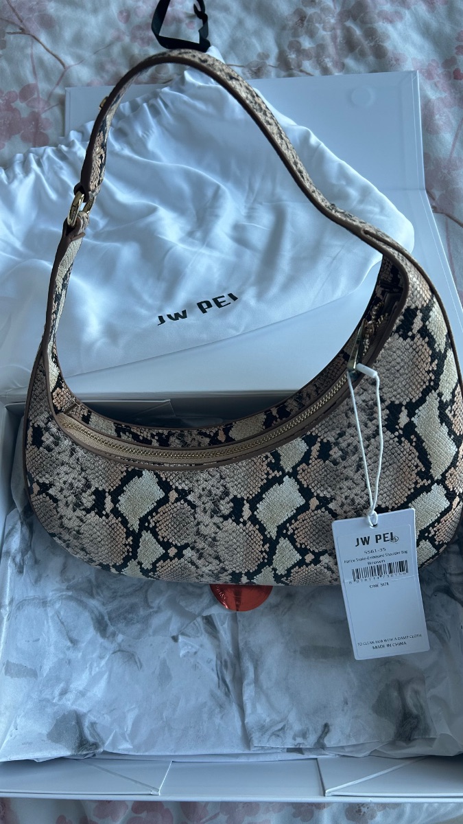Jw Pei Snake print bag